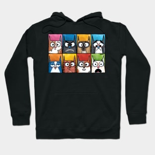 Cat Moods Hoodie